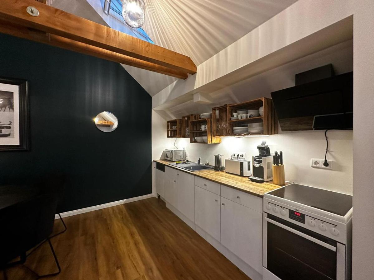 Nr 14 - Hochwertiges 3 Zimmer Maisonette Appartment Mit Grosszugigen Wohnbereich Und Balkon Leipzig Luaran gambar