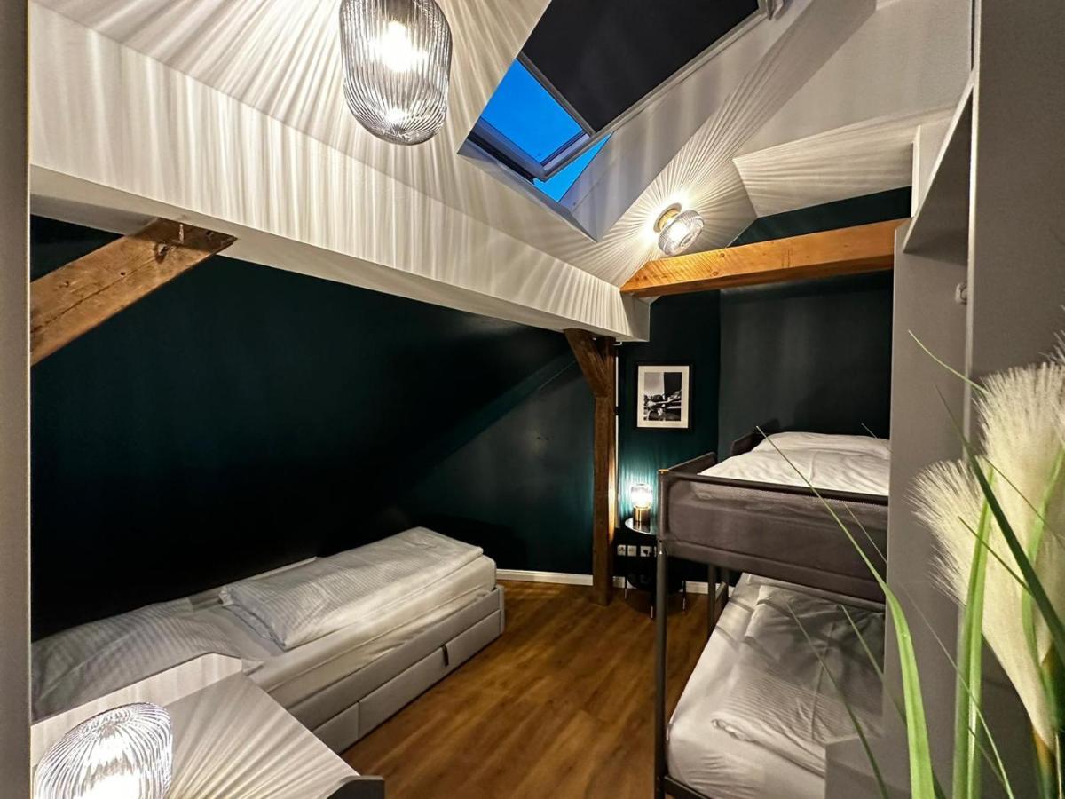 Nr 14 - Hochwertiges 3 Zimmer Maisonette Appartment Mit Grosszugigen Wohnbereich Und Balkon Leipzig Luaran gambar