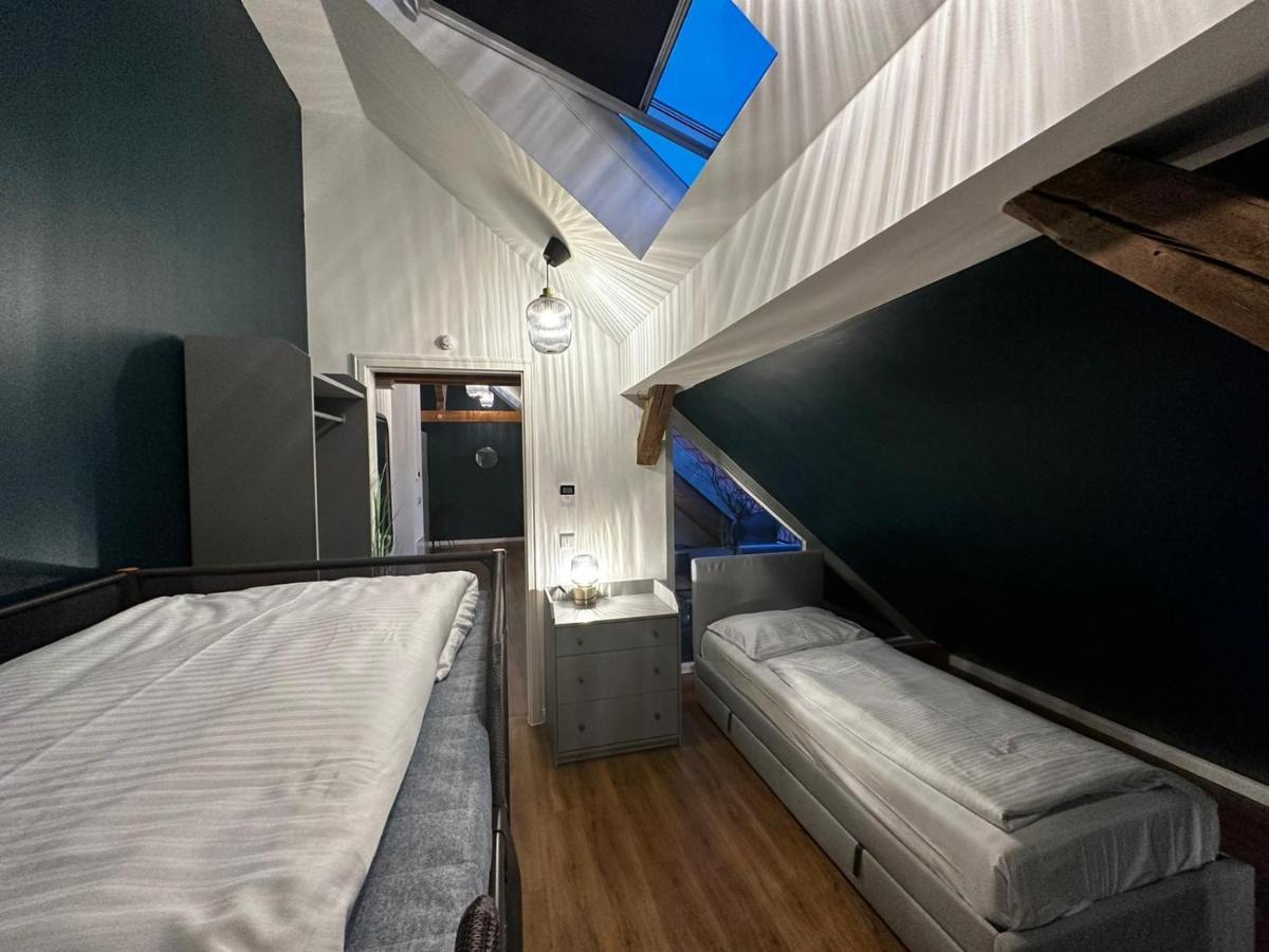 Nr 14 - Hochwertiges 3 Zimmer Maisonette Appartment Mit Grosszugigen Wohnbereich Und Balkon Leipzig Luaran gambar