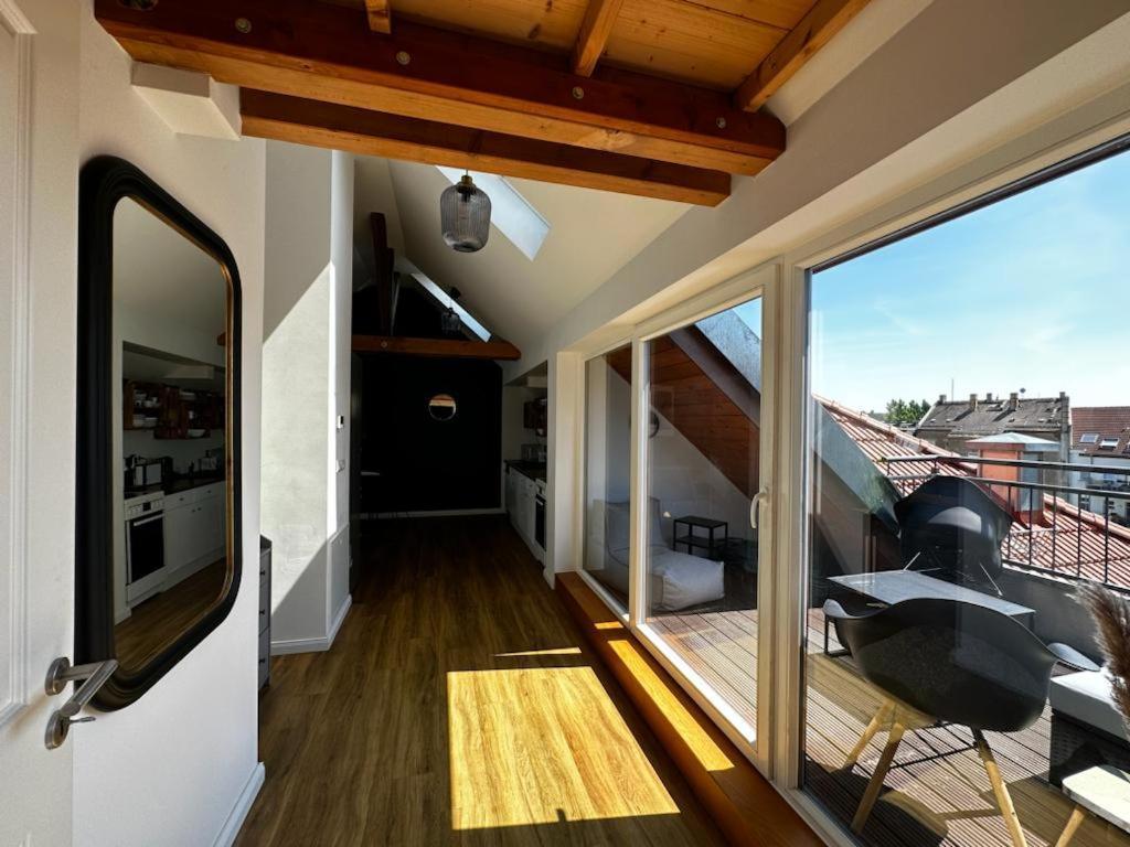 Nr 14 - Hochwertiges 3 Zimmer Maisonette Appartment Mit Grosszugigen Wohnbereich Und Balkon Leipzig Luaran gambar