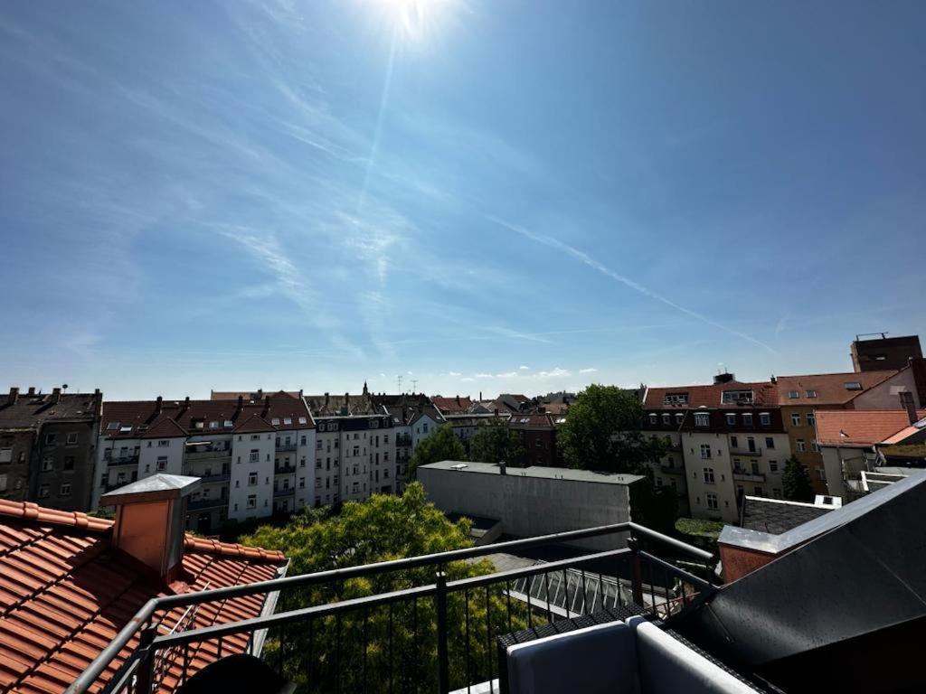 Nr 14 - Hochwertiges 3 Zimmer Maisonette Appartment Mit Grosszugigen Wohnbereich Und Balkon Leipzig Luaran gambar