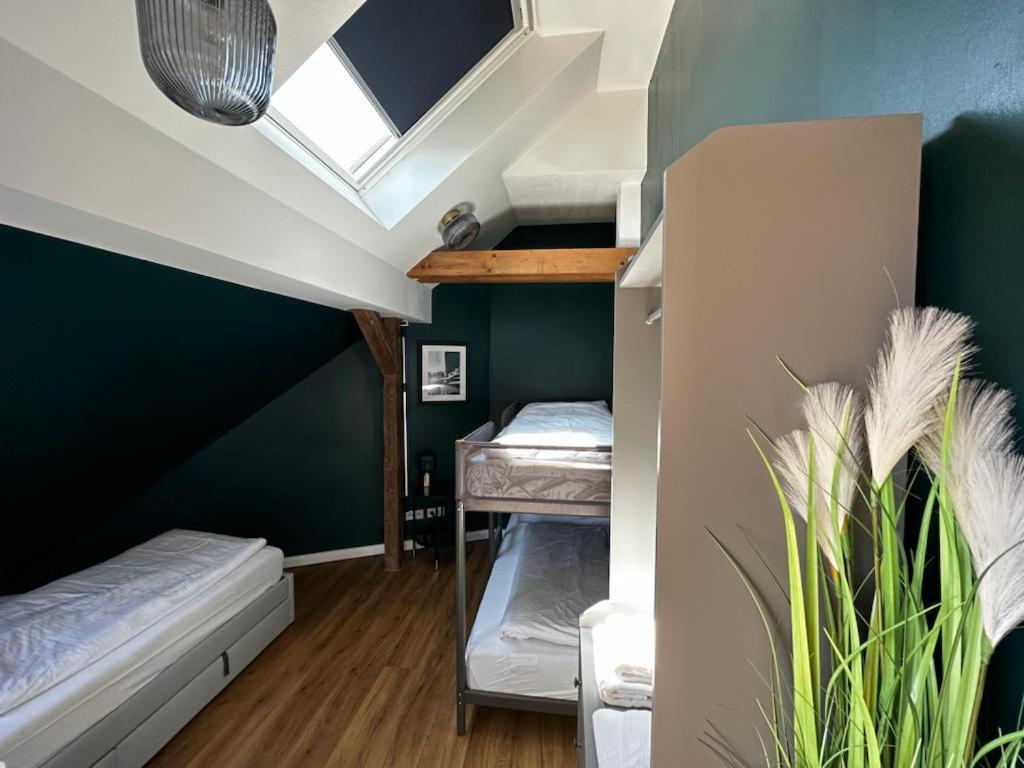 Nr 14 - Hochwertiges 3 Zimmer Maisonette Appartment Mit Grosszugigen Wohnbereich Und Balkon Leipzig Luaran gambar